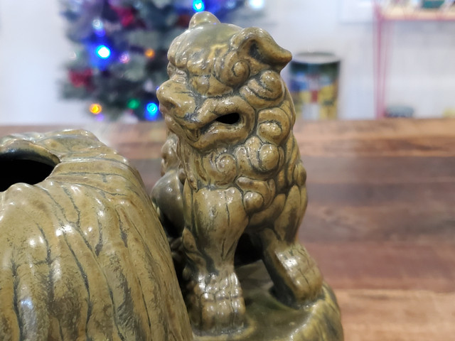2018 Asian Foo Dog Dragon IKEA Vase by Per B. Sundberg in Arts & Collectibles in Edmonton - Image 3