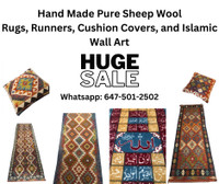 Hand Crafted Rugs,Runners , Islamic Art and Cushion Covers