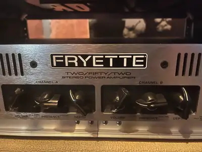 Fryette Two / Fifty / Two Stereo Power Amp, View more