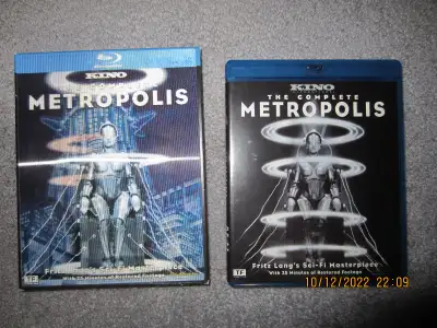Sci-Fi Bluray Pack Science Fiction The Complete Metropolis, View more