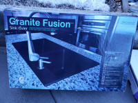 Granite Fusion composite dual Kitchen sink, brand new.