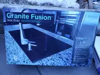 Granite Fusion composite dual Kitchen sink, brand new.