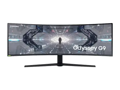Samsung 49” Odyssey G9 DQHD Gaming Monitor (Broken/Brisé), View more