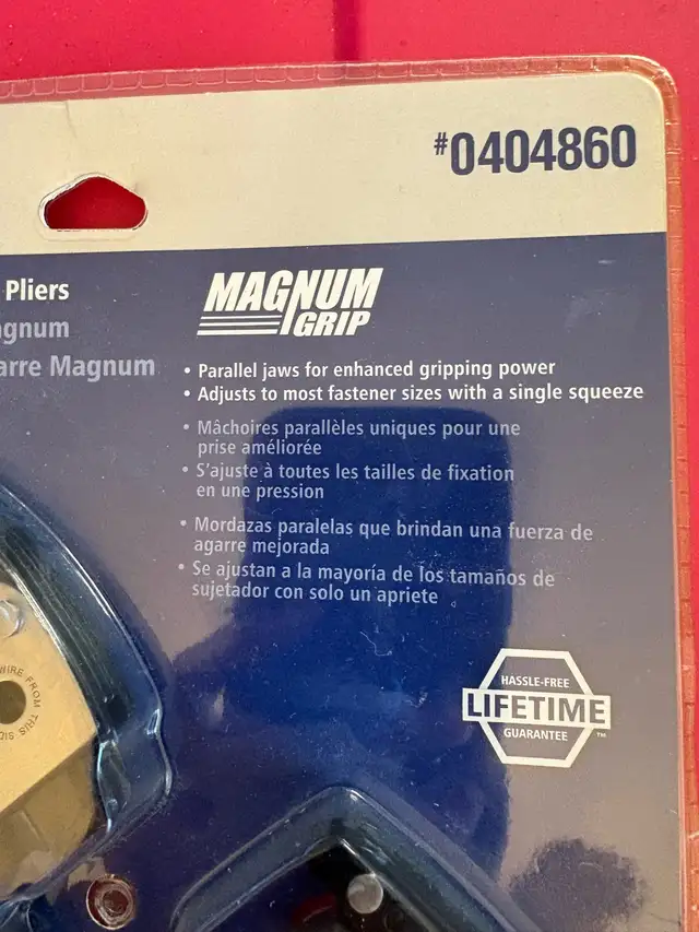 Kobalt 2pc Magnum Grip Pliers Set in Hand Tools in Mississauga / Peel Region - Image 8