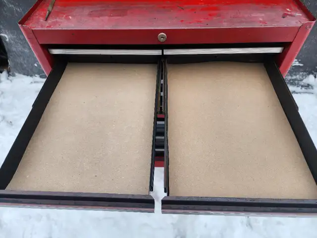 Craftsman 9 Drawers Rolling Toolbox Tool Cabinet On Wheels in Tool Storage & Benches in Windsor Region - Image 4