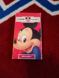 COLLECTIBLE VOICI MICKEY 1 VHS