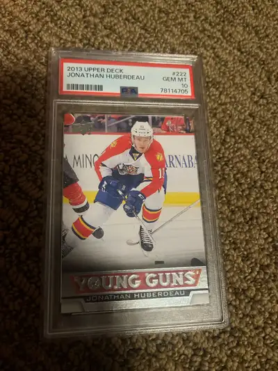 Jonathan Huberdeau PSA 10 Young Guns Rookie Card, View more