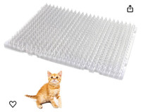 10 Packs Scat Mat for Cats, 13X16 inches Pet Deterrent Spikes, I