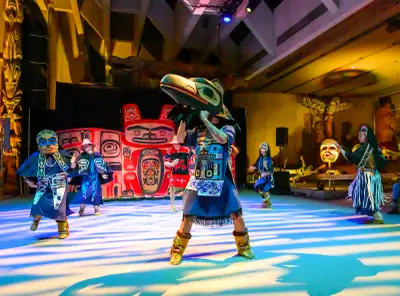 Dancers of Damelahamid present the Coastal Dance Festival, View more