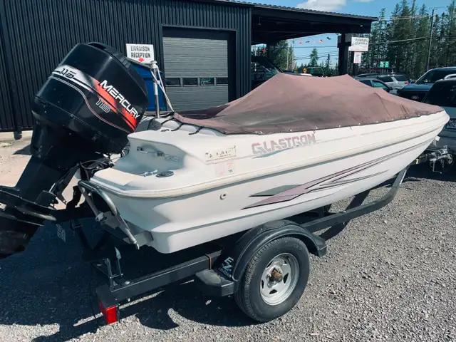 Bateau 1997 Glastron GS160 BowRider avec moteur Mercury 115 in Powerboats & Motorboats in Québec City - Image 3