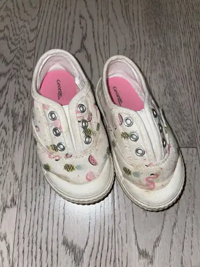 Size 5 baby girl shoes $5, View more