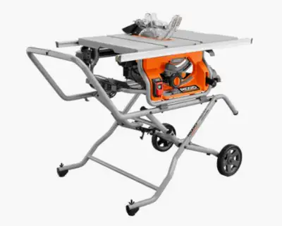 RIDGID 15 A 10" Corded Table Saw w/ Stand, View more