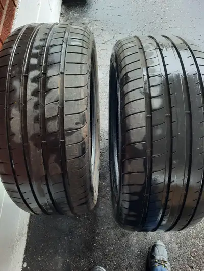 275 45 R21 Eagle F1 symmetric 5 set of 2 (pair) 75% tread left even ware no patches great shape made...