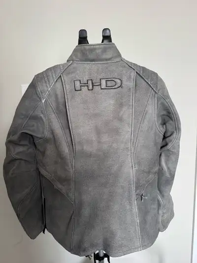 NEW Women Harley-Davidson Leather Motorcycle Jacket- Size Medium, View more