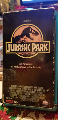 VHS RARE Jurassic Park. NM