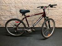 Red Javelin Diamondback Mountain Bike