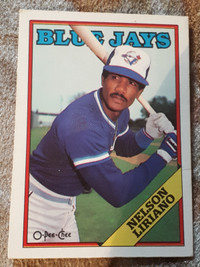 1988 Topps Baseball Nelson Liriano Rookie Card #205