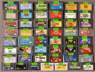 Nintendo GBA Gameboy Advance Games ⎮Zelda Kirby Metroid, View more