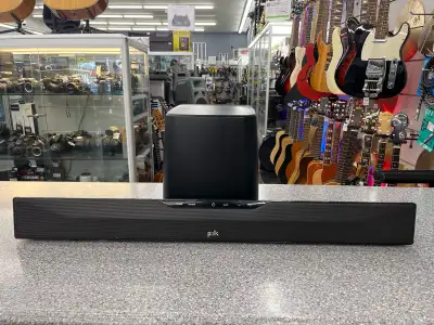 Polk 6500 Subwoofer and Sounbar, View more