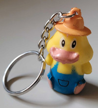Cute Yellow Duckling Keychain 