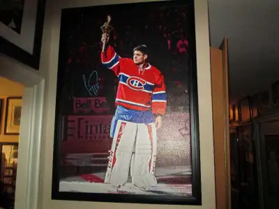 Carey Price Autographed Canvas by Frameworth, View more