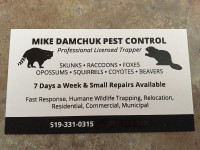Animal Pest Control & Small Animal Removal