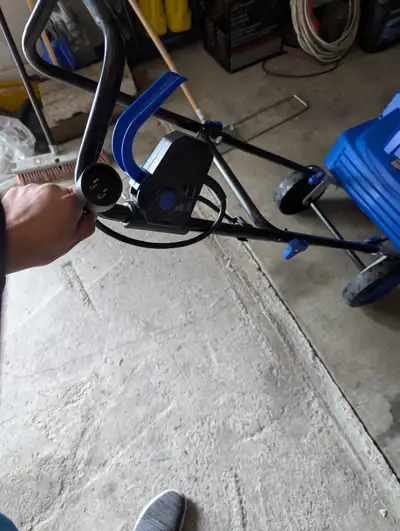 I'm selling an electric snow blower in good condition.