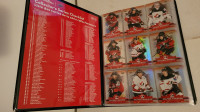 2021-22 TIM HORTONS TEAM CANADA 160 cartes avec ALBUM original