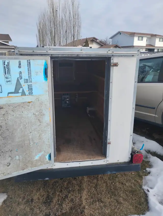 Enclosed Fully Insulated Cargo Pizza/Vegetables Trailer in Cargo & Utility Trailers in Prince Albert - Image 9
