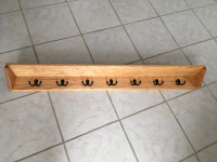 Solid wood wall hanger