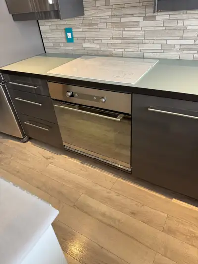 IKEA built in convection oven and electric cooktop (white), View more
