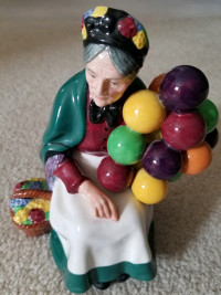 Royal Doulton old balloon seller 