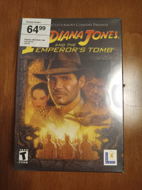 Indiana Jones and the Emperor's Tomb PC Game Sealed New