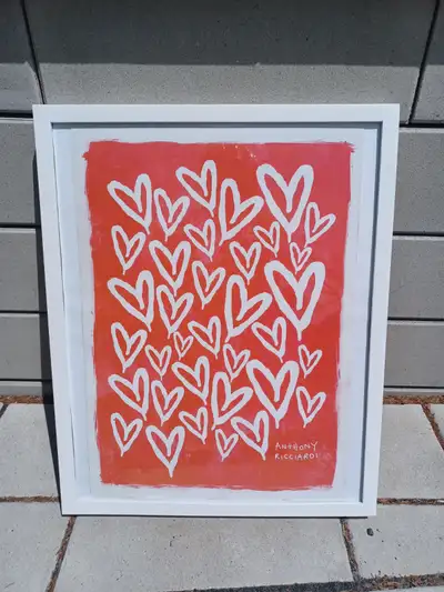 "Linked Heart" a piece by Toronto-born artist Anthony Ricciardi, View more