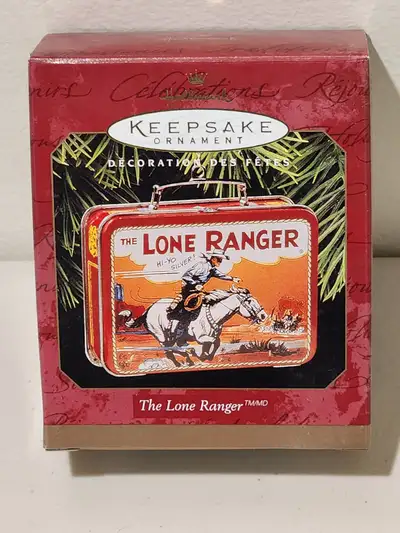Hallmark The Lone Ranger Lunchbox Ornament, View more