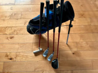 Kids Golf set: Bag and 4 clubs