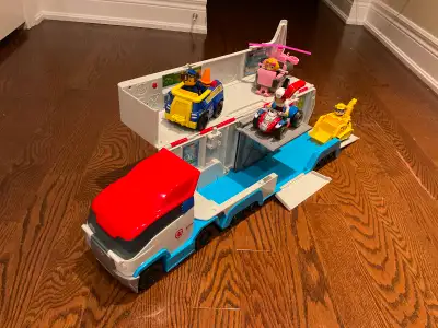 PAW PATROL CARS LOT WITH THE TRACK, View more