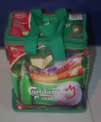 Carlsberg EURO 2008 'Part Of The Game' 6 bottle insulated bag.