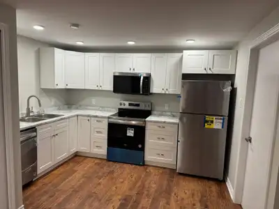 New construction 2 bed, 1 bath apartment in the lower level of a house, located in a quiet area of E...