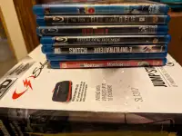 12 DVDs and 7 Blu-ray for sale asking 30$ for all