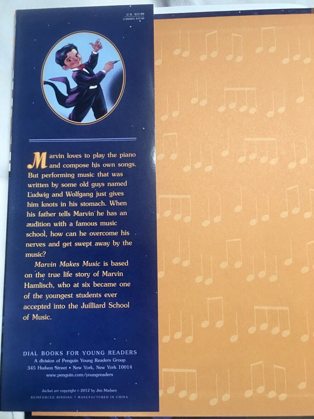 Marvin Hamlisch - Marvin Makes Music (Book + CD) in Children & Young Adult in Mississauga / Peel Region - Image 3