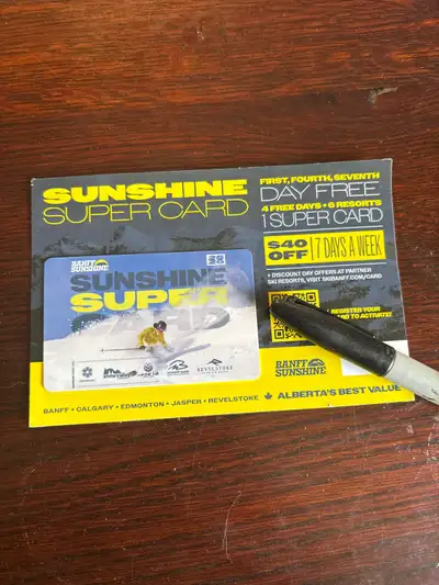 Sunshine super card, View more
