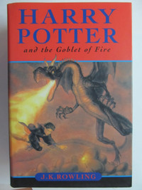 HARRY POTTER and the Goblet of Fire – 2000 HC W/DJ