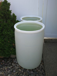 Rain Water Barrels 