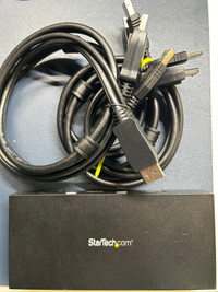 2-port DisplayPort KVM Switch 4K StarTech