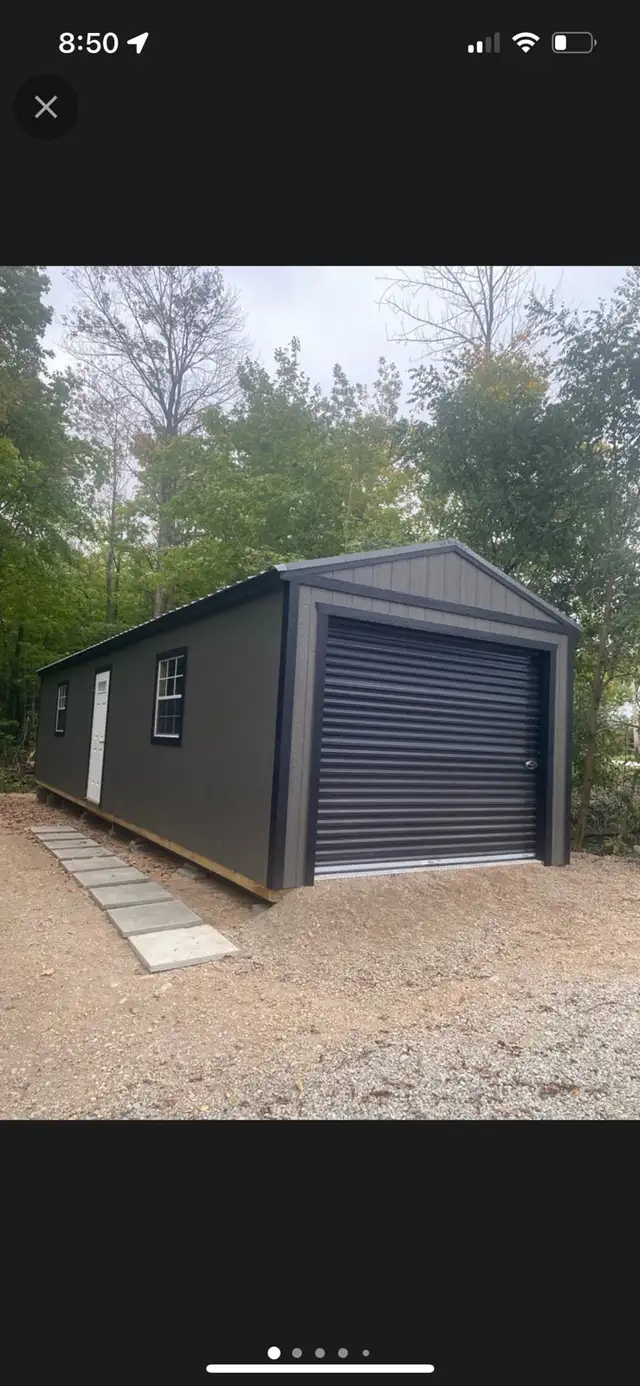 12x32 Garage by Premier Buildings - Spring Sale - Free Delivery in Outdoor Tools & Storage in Owen Sound - Image 7