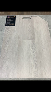 7mm thick vinyl plank flooring on sale for $2.49/sf 