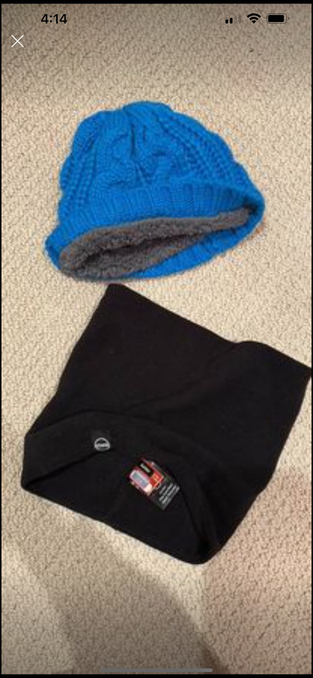 KOMBI BRAND JUNIOR FLEECE NECK WARMER AND SOFT LINED KNIT TOQUE in Kids & Youth in Peterborough
