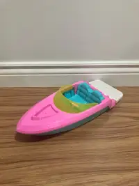 Barbie doll boat