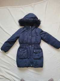 Gap girls puffer down jacket Size 8